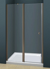 Cezares Душевая дверь в нишу ROYAL PALACE-A-B-12-60/30-C-Br – фотография-1